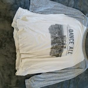 American eagle graphic baseball tee